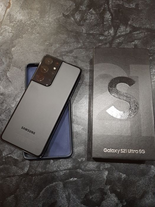 Samsung S21 ULTRA 12/128 на две сим карты госком официальный целый