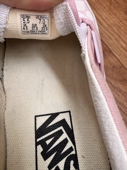 Сліпони Vans CHECKERBOARD CLASSIC slip-on  37 розмір