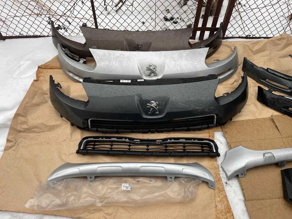 Elementy zderzaka, chromy, Citrroen Berlingo  Lift 2012-18r