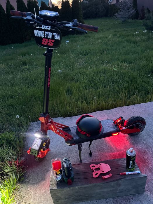 Kugoo G2 Max кастом под стант, 1000W, 400 км