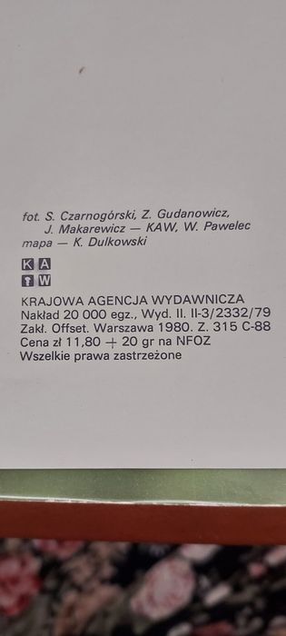 PAŁUKI składany folder informacyjny