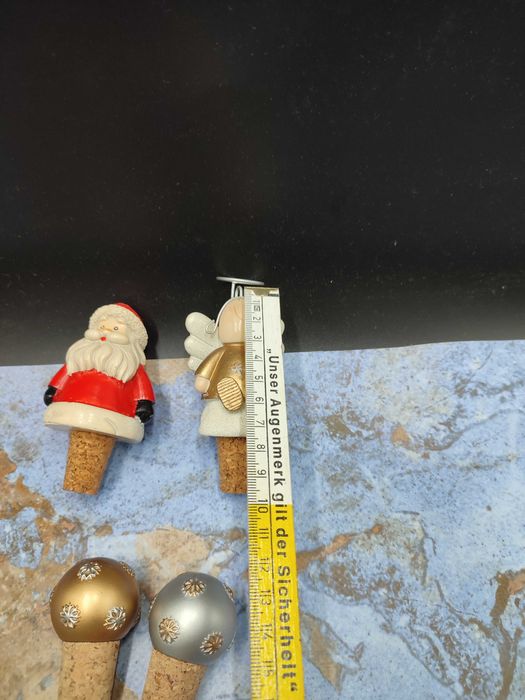 Korki Do butelek - świąteczne z masy - design - 2457