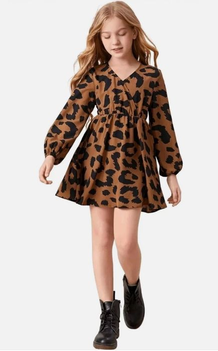 Платье с принтом на 11 лет