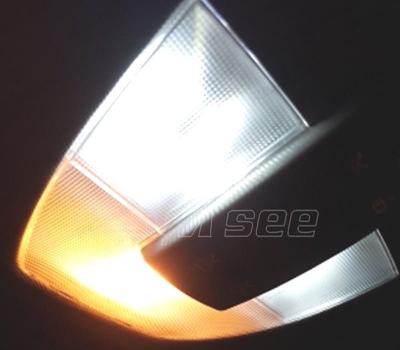 KIT COMPLETO DE 12 LAMPADAS LED INTERIOR PARA MERCEDES CLASE W169 A150 A160 A170 A180 A200 05-12