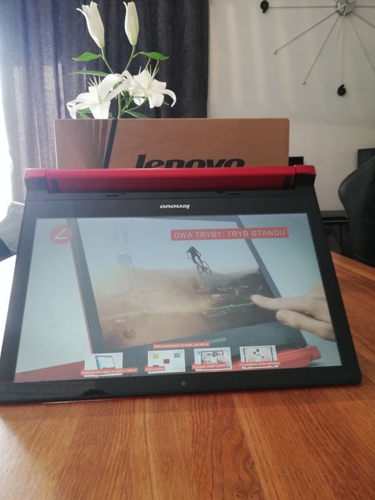 Notebook Lenovo Flex 2 14" dotykowy i7/8gb/500gb/GF840/Win10 czerwony