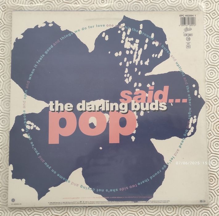The Darling Buds - Pop Said LP