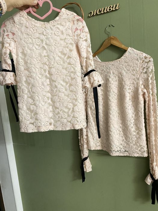 Сукня на дівчинку та блуза (сорочка) для мами