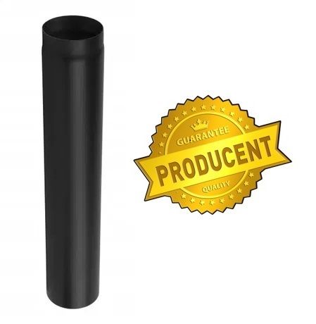 RURA Blacha Czarna FI 180 1 MB PRODUCENT Kominek Komin PRODUCENT !!!