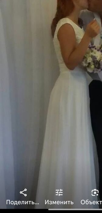 Сукня весільна. Не вінчана