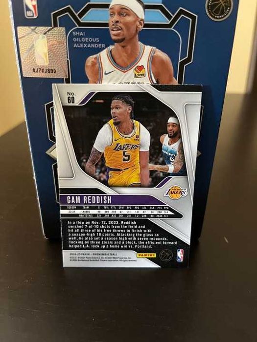 Cam Reddish #60 Prizm NBA 2024-25 Los Angeles Lakers