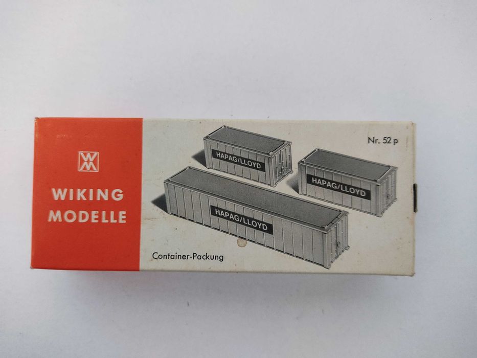 Contentores H0 da Wiking