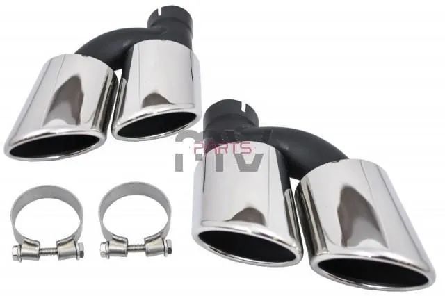 Difusor com Ponteiras Audi A4 B8.5 (2012 a 2015) Look S4