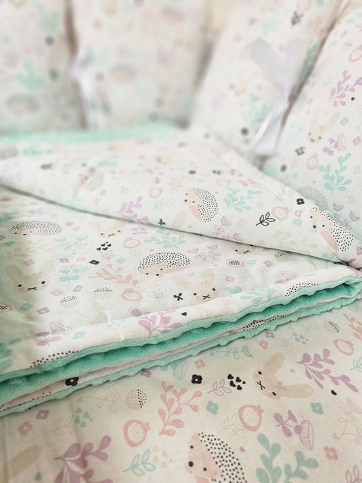 Zestaw do łóżeczka 60×120 dla noworodka