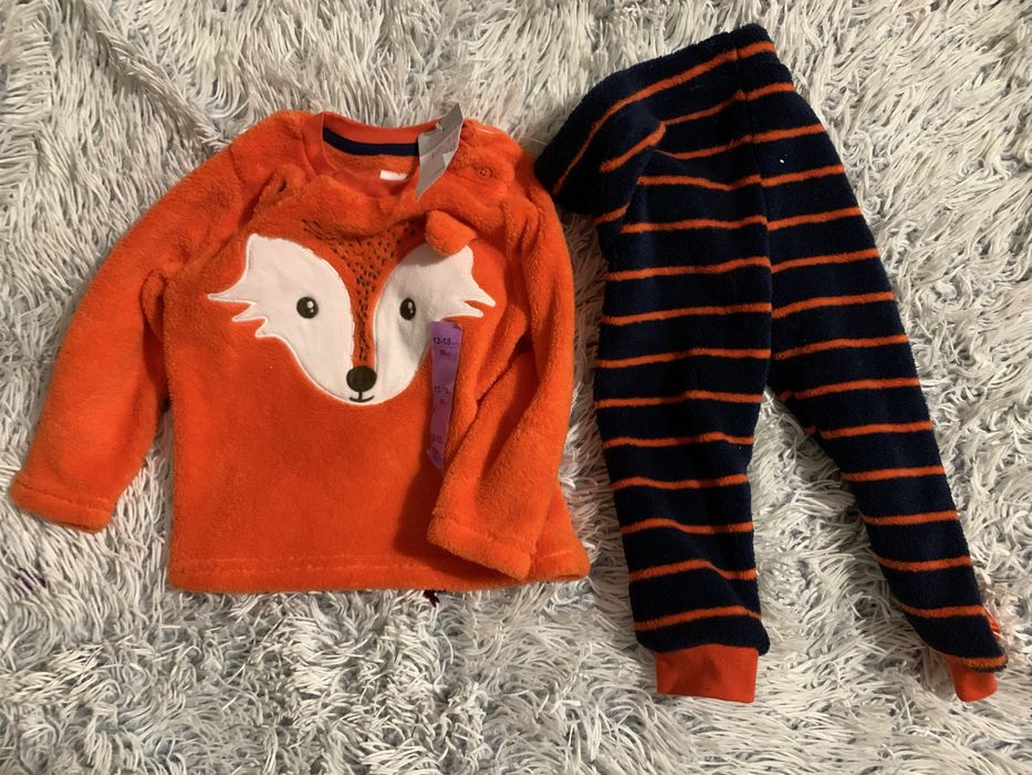 Детская теплая пушистая  пижама Примарк (Primark)