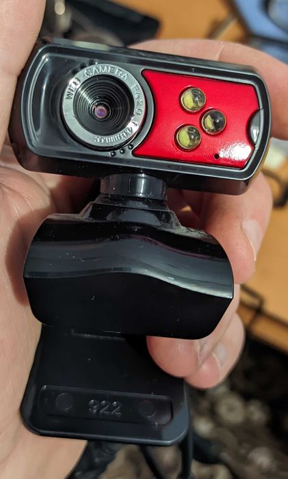 Вебкамера, веб камера, web (Вбудований мікрофон, підствітка)