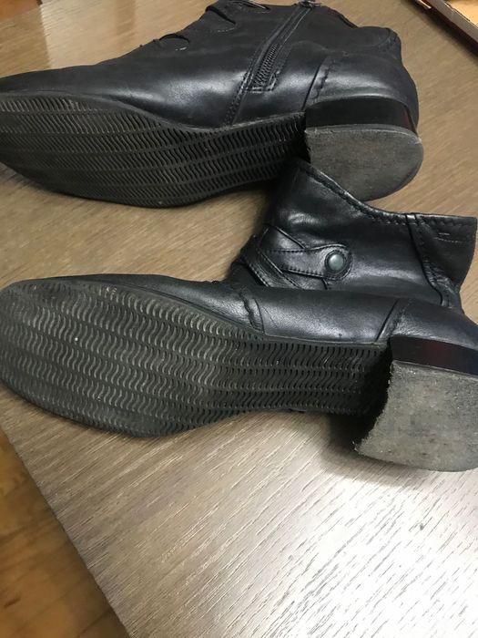 Czarne botki rozmiar 39