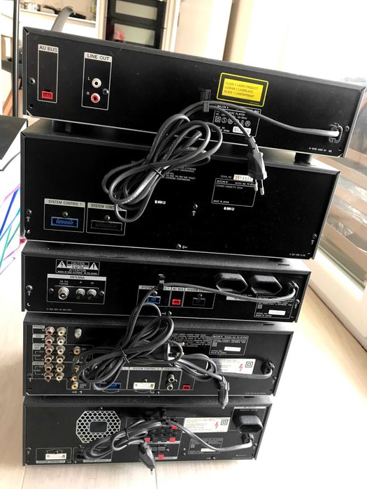 Retro Deck Wieża Sony ST-D709 + CDP Kolekcjonerska Sprawna