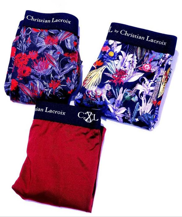 CHRISTIAN LACROIX 3x bokserki S addicted ck manstore olaf benz hugo hb