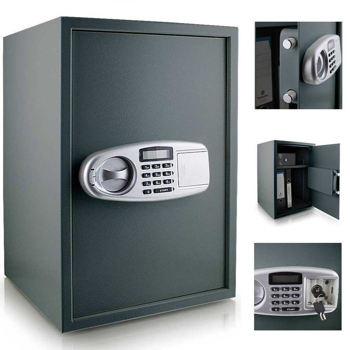 SEJF DUŻY Domowy / Biurowy na szyfr elektroniczny - 3 kolory PROMOCJA