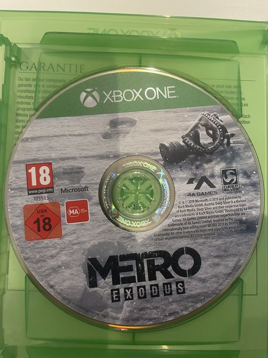 Metro Exodus + Metro 2033 Redux Xbox One