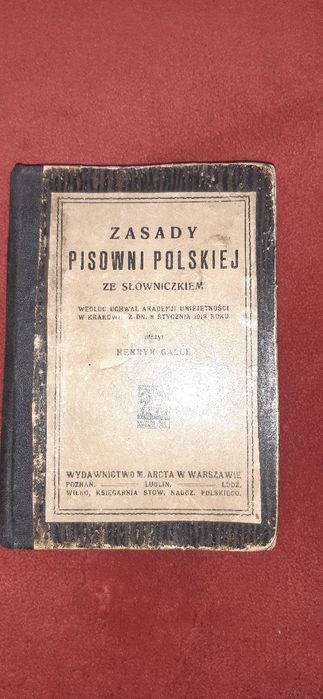 Zasady pisowni polskiej ze slowniczkiem