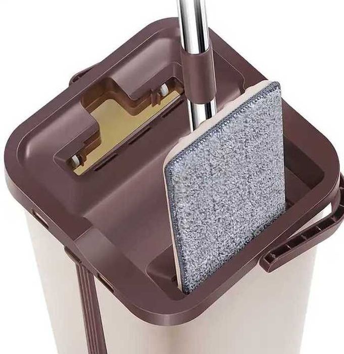 Швабра-лентяйка с отжимом 10 л Швабра с ведром МОП Cleaning Mop 10 л