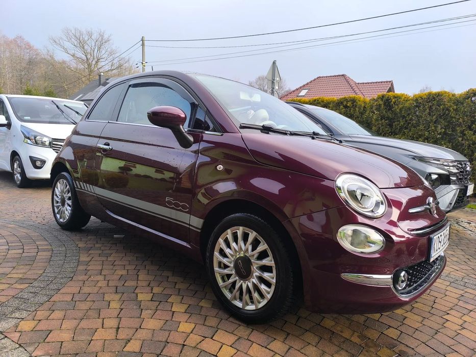 Fiat 500 Salon PL, stan idealny, niski przebieg