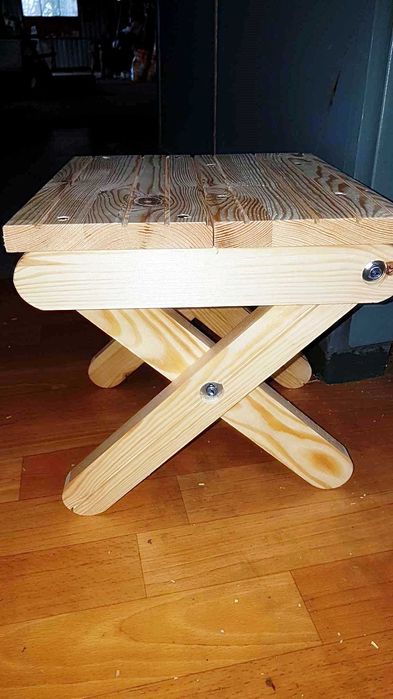 Taboret składany przenośny