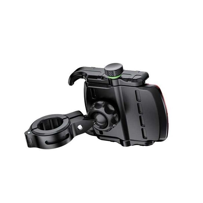 Suporte de Telemóvel Universal para Moto - Fixação Segura no Guiador