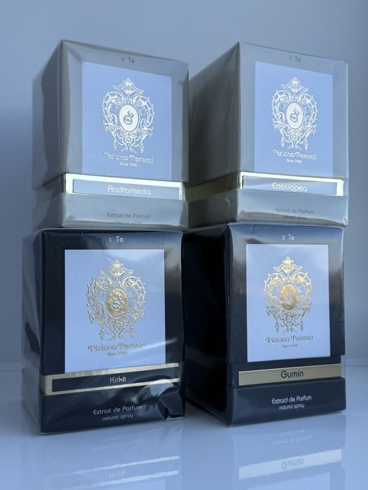 Духи, парфюм парфум Tiziana Terenzi Andromeda, Cassiopea, Gumin, Kirke