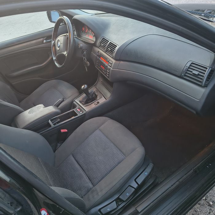 BMW E46 316i czarne