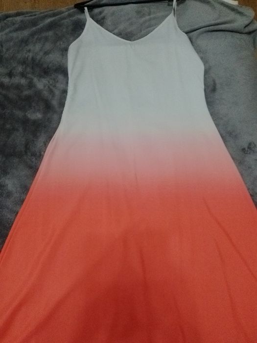 Vestido fresco em degradê
