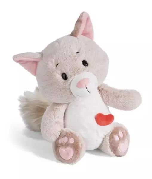 NICI 49407 Maskotka pluszowa Kot fluffy 25cm siedzący. Nici. Nowy Produkt