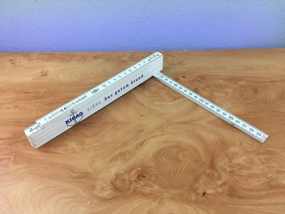 Régua Dobrável / Metro de Pedreiro **novo**