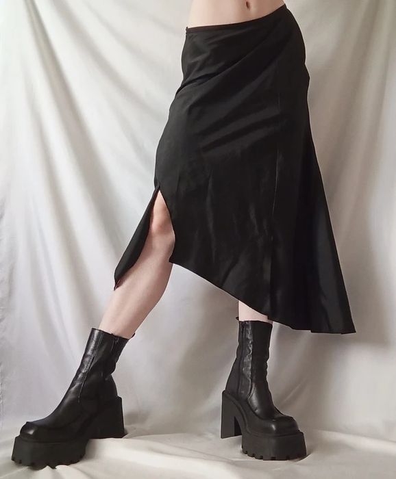 spódnica midi killstar witch unif techno goth cyber whimsigoth 90s arc