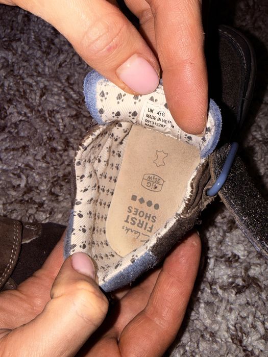 дитячі черевики Clarks 20 розмір