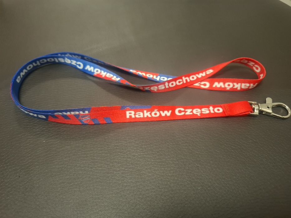 Cienka smyczy PSL do kluczy,klub piłkarski Raków Częstochowa