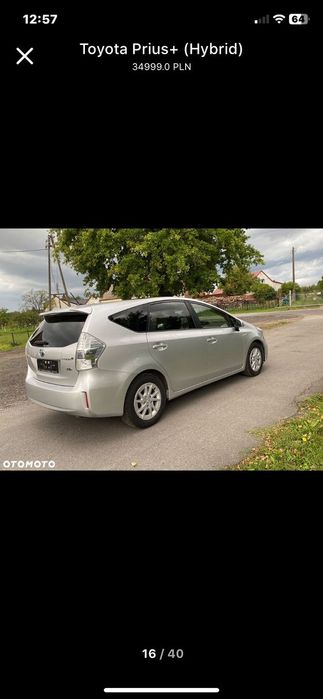 Toyota Prius+ Nowy silnik i skrzynia biegów pełen serwis