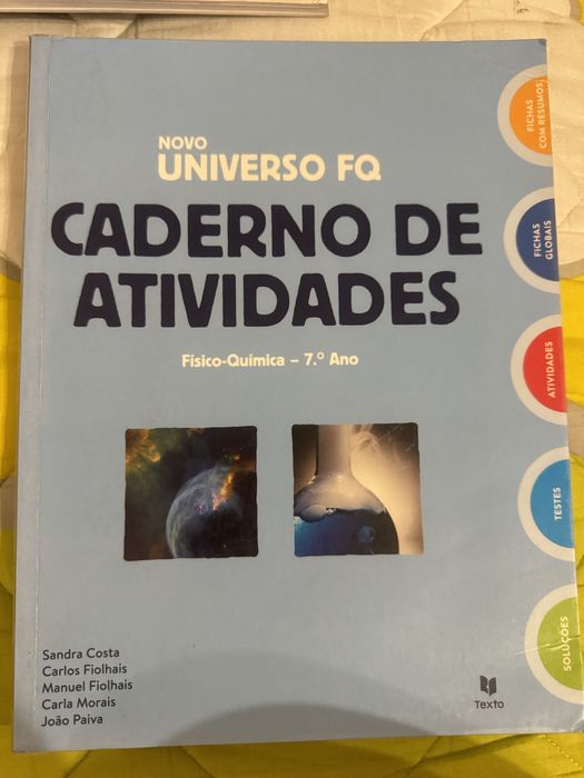 Caderno Atividades Fisico Quimica 7 ano