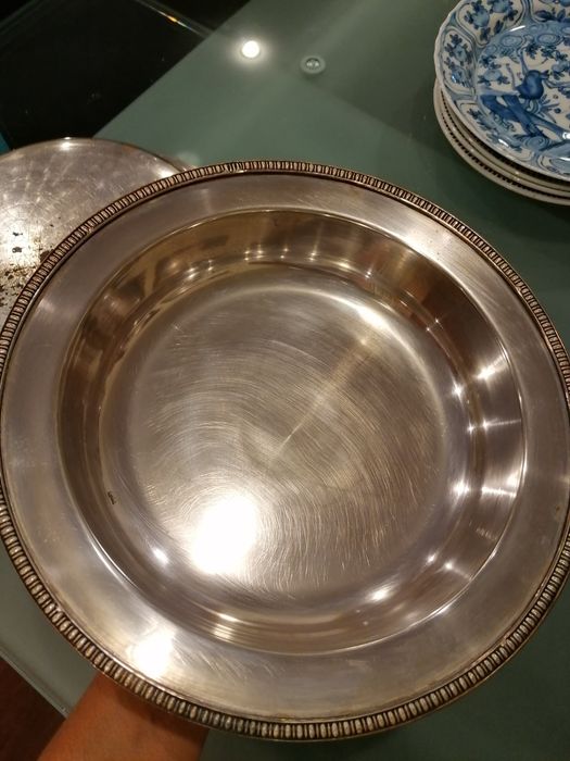 Prato coberto em casquinha