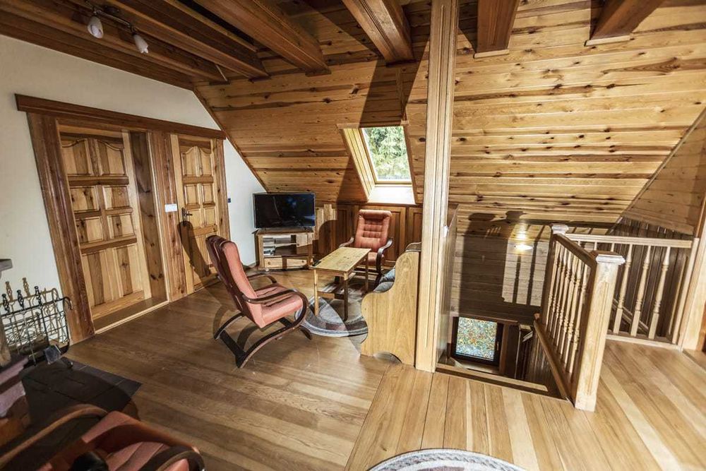 Dom w górach wyłączność Święta Sudety Góry Sowie  widok noclegi