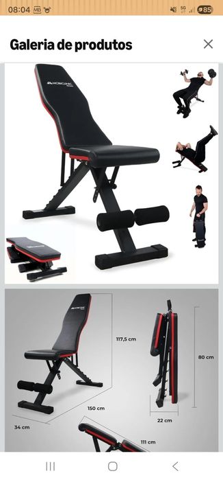 Foldable Gym Bench470758687339991040