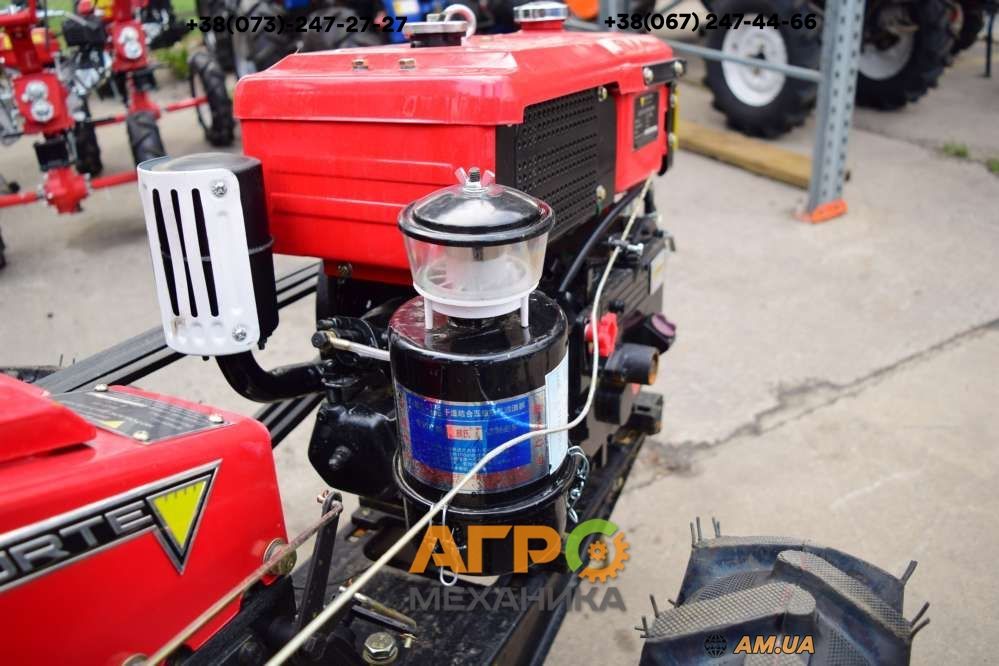 Мотоблок Forte МД-81 LUX (8 к.с. дизель)! Фреза+LED фара!