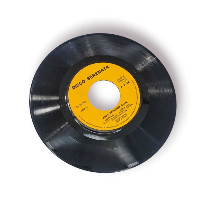 Vinil Single José Sampaio – Disco Serenata J.S. 131 (45 RPM) – VG+