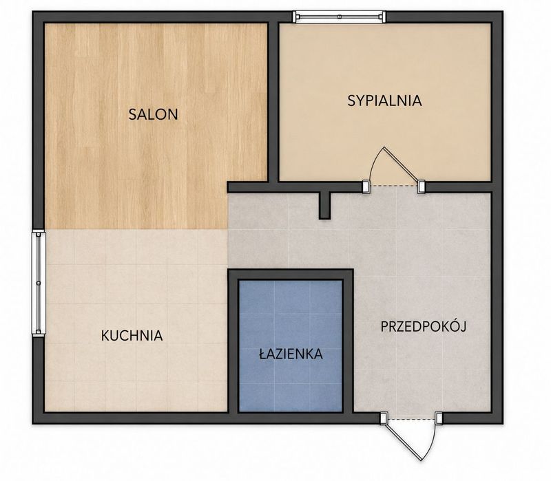 Dwa pokoje│CO Miejskie│Prywatny parking│Park Śląski│Ogródek - Więcej