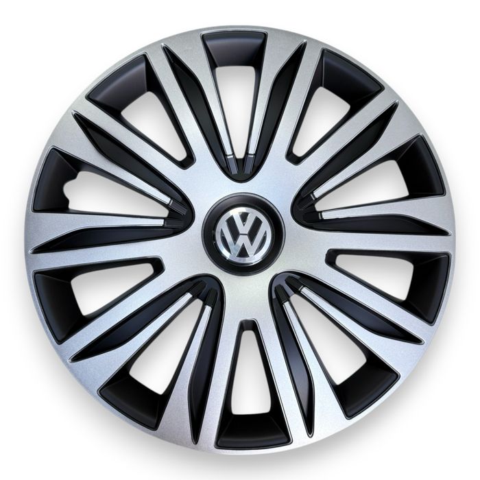 Колпаки на колеса Nardo silver black черние металик ковпаки чорні