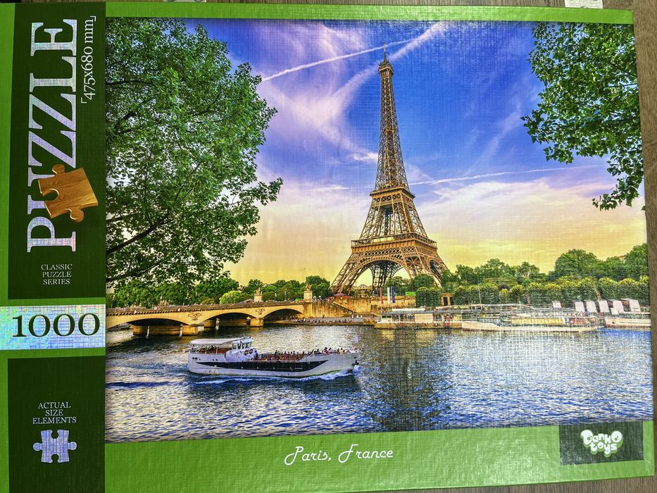 Пазли на 1000 шт. Стан нових. Можливий обмін.