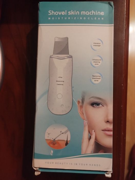 Ультразвуковой скрабер, аппарат для очищения кожи лица, массаж