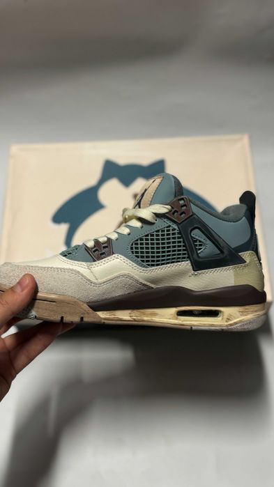 Buty Nike Air Jordan 4 "Snorlax" Custom, rozmiar 38