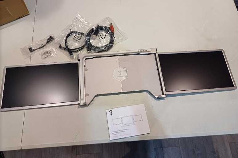 Ekran rozszerzenia 2 monitory  12"do laptopa 13,3-16 " SOOMFON FULL HD